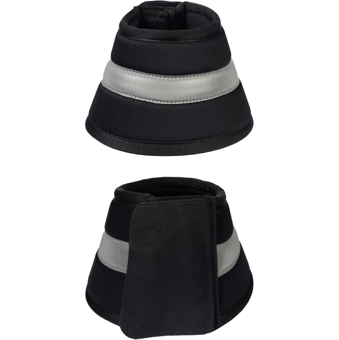 2026 HKM Übergriffsstiefel Reflektierend 14190 - Black / Silber